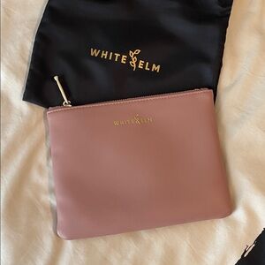 White elm Maia cosmetic bag. Like new